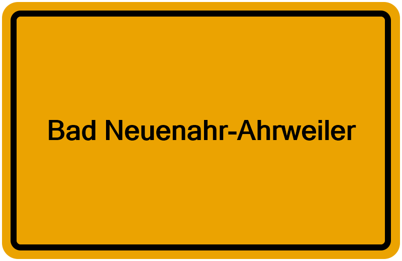 Handelsregisterauszug Bad Neuenahr-Ahrweiler